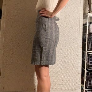 Express 2 Black/White Pencil Skirt